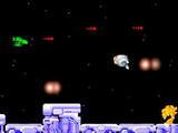 Космическая стрелялка с графикой, напоминающей игры времен восьмибитных приставок