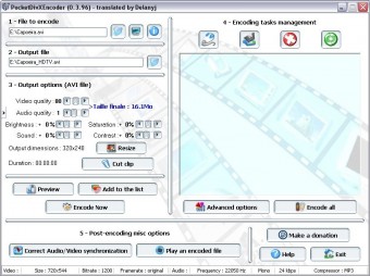 PocketDivXEncoder 0.3.96 beta