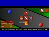 Видимо это самая первая версия магических боев в стиле RPG из тех трех, что были опубликована неделю назад. Тут не так все наворочено, но кому лень качать в два раза больше, могут посмотреть сначала эту версию