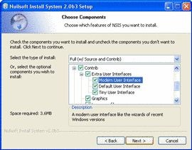 Nullsoft Scriptable Install System ( NSIS ) 2.42