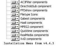 Vista Codec x64 Components 1.5.7