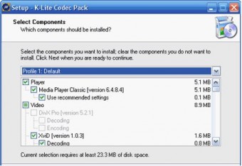 K-Lite Codec Pack Full 4.3.4