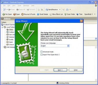 Spam Bully for Outlook Express / Windows Mail 4.3.0.2