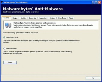Malwarebytes Anti-Malware 1.30