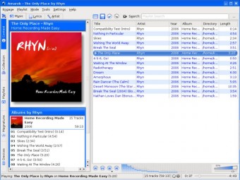 Amarok 1.86 unstable (2.0 Alpha 2)