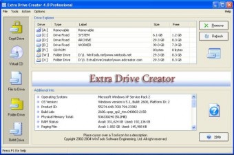 Extra Drive Creator Professional 7.3