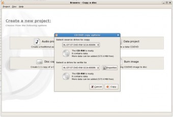 Brasero 0.8