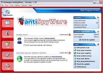 Ashampoo AntiSpyWare 2.05