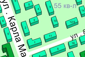 City 3D - Карта Ангарска со справочником организаций