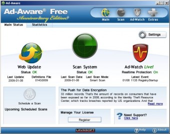 Ad-Aware Free - Anniversary Edition 8.0.0