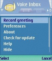 Voice Inbox 1.07 build 73