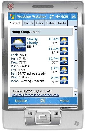 Weather Watcher Mobile 1.0.8 / 1.0.3 (Smartphone)